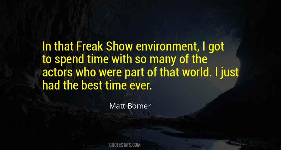 Bomer Quotes #1848635