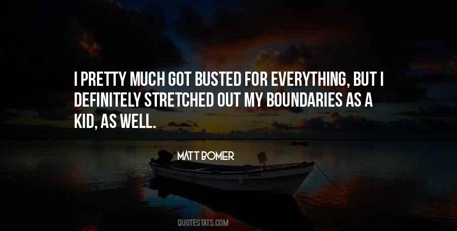 Bomer Quotes #248570