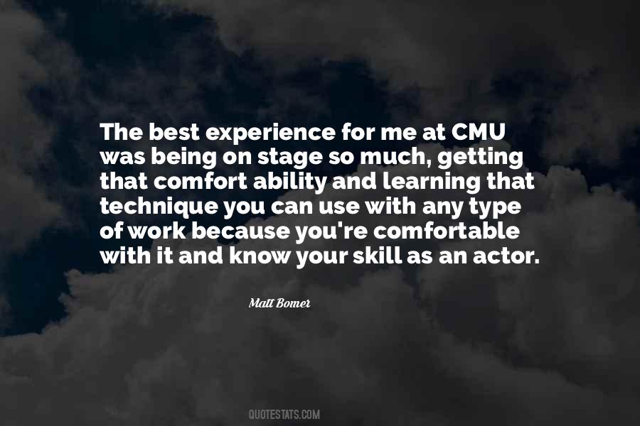 Bomer Quotes #561526