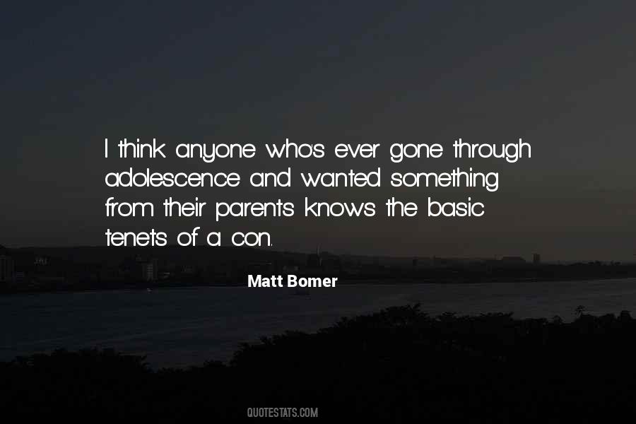 Bomer's Quotes #517719