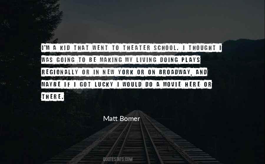 Bomer's Quotes #891019