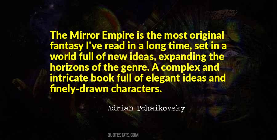 Quotes About Fantasy Genre #1136837