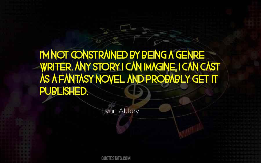Quotes About Fantasy Genre #1226711