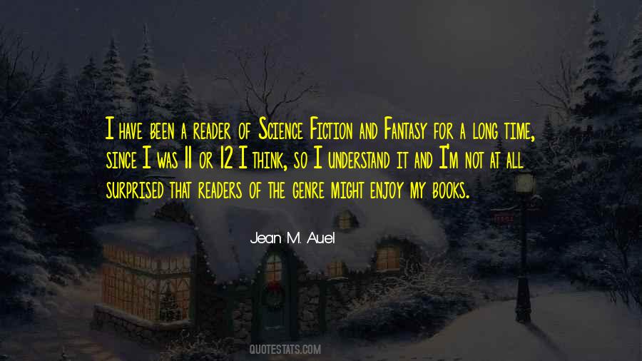 Quotes About Fantasy Genre #1757785