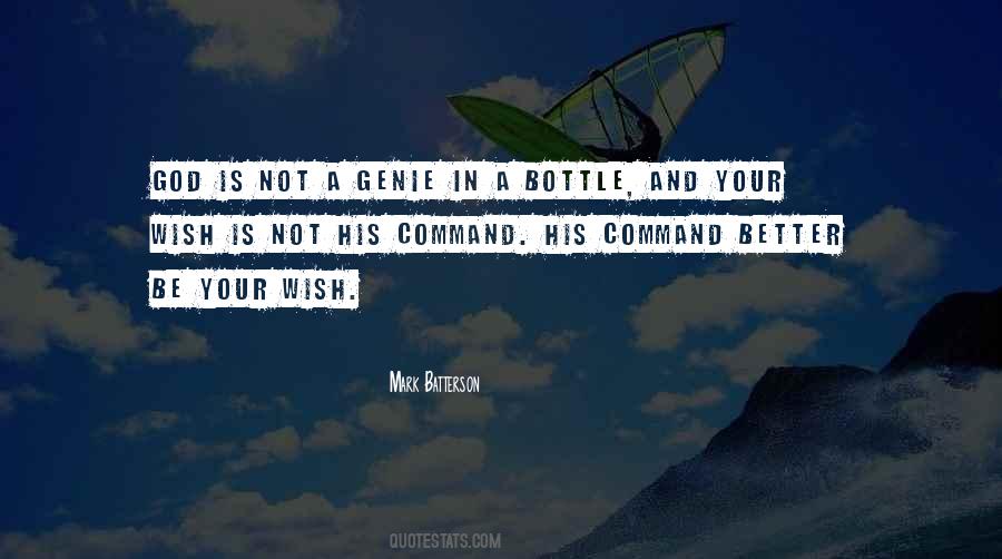 Quotes About Genie In A Bottle #1328115
