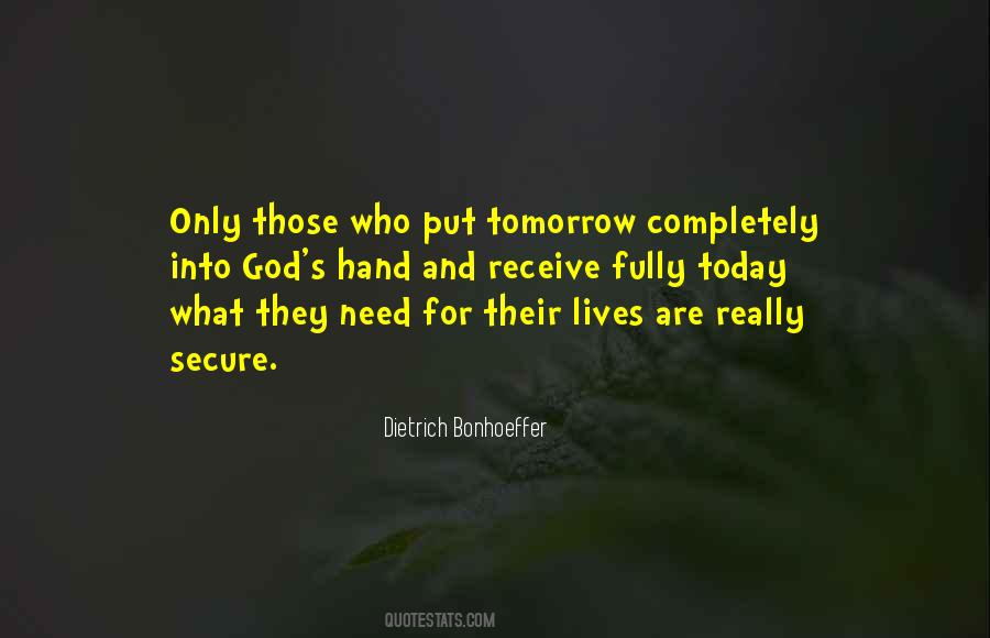 Bonhoeffer's Quotes #744172
