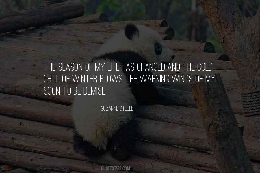 Quotes About Winter Chill #255263