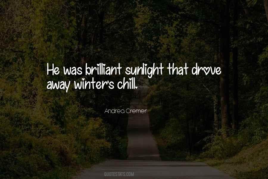 Quotes About Winter Chill #682725