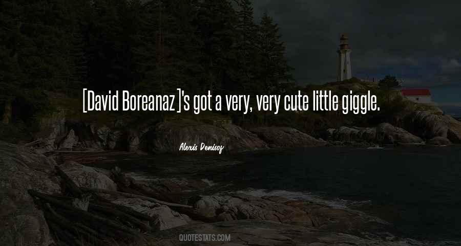 Boreanaz Quotes #55609