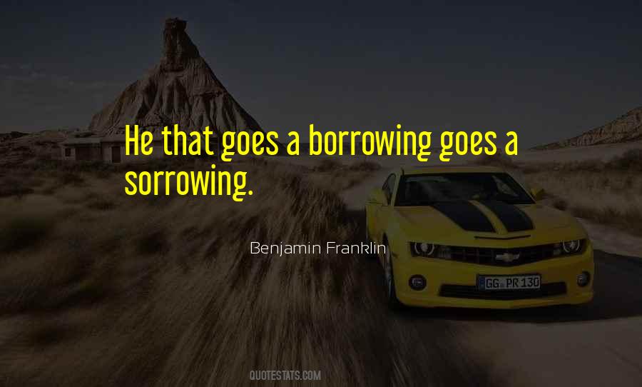 Borrowing's Quotes #231931