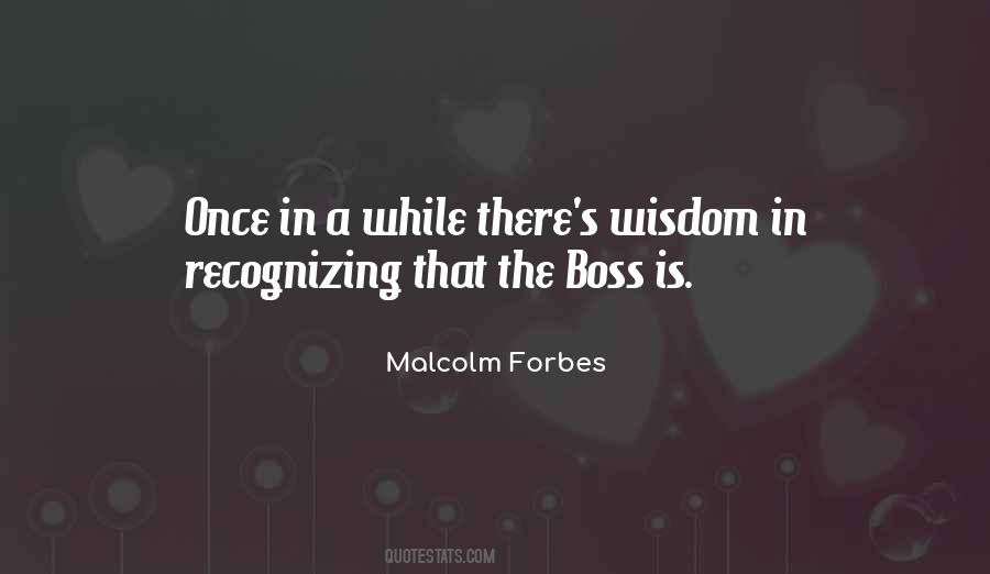 Boss's Quotes #232181