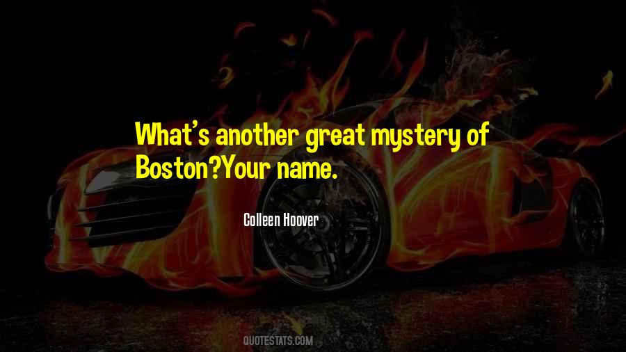 Boston's Quotes #68789