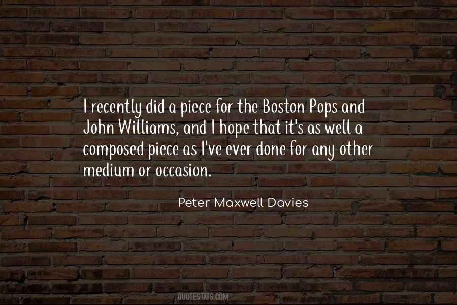 Boston's Quotes #863424