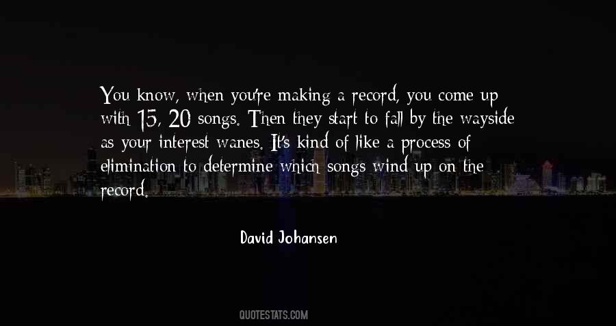 Quotes About Process Of Elimination #610138