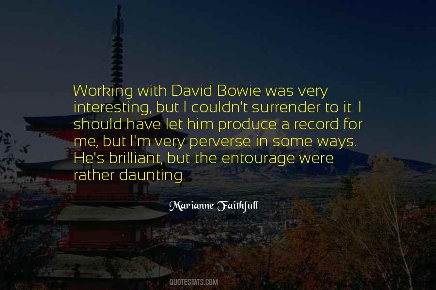 Bowie's Quotes #21387