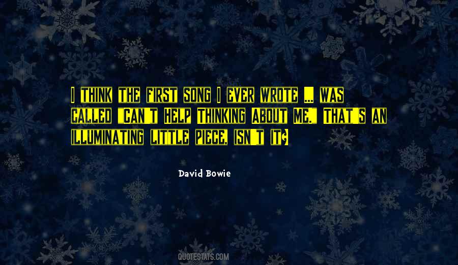 Bowie's Quotes #384261