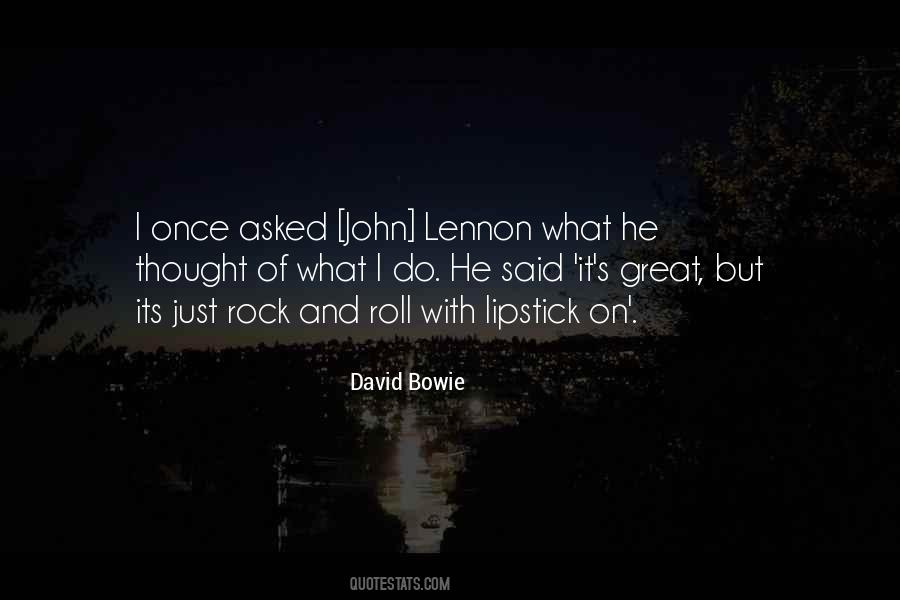 Bowie's Quotes #914710