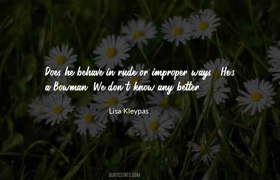 Bowman's Quotes #1168732