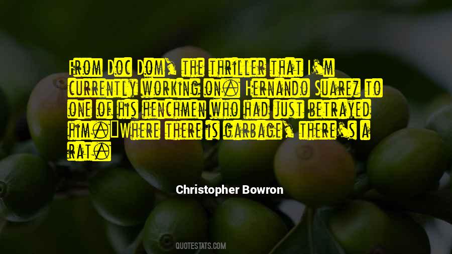 Bowron Quotes #1239685