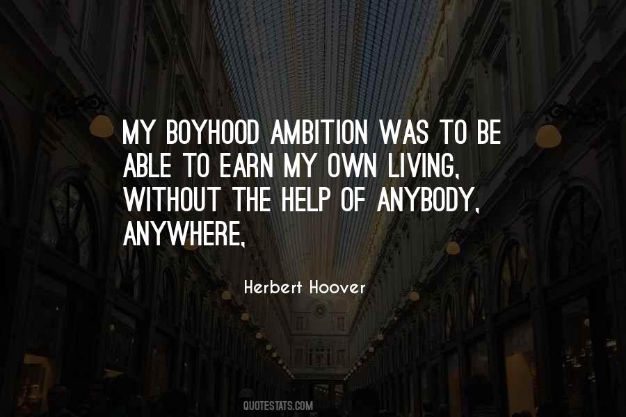 Boyhood's Quotes #1053082