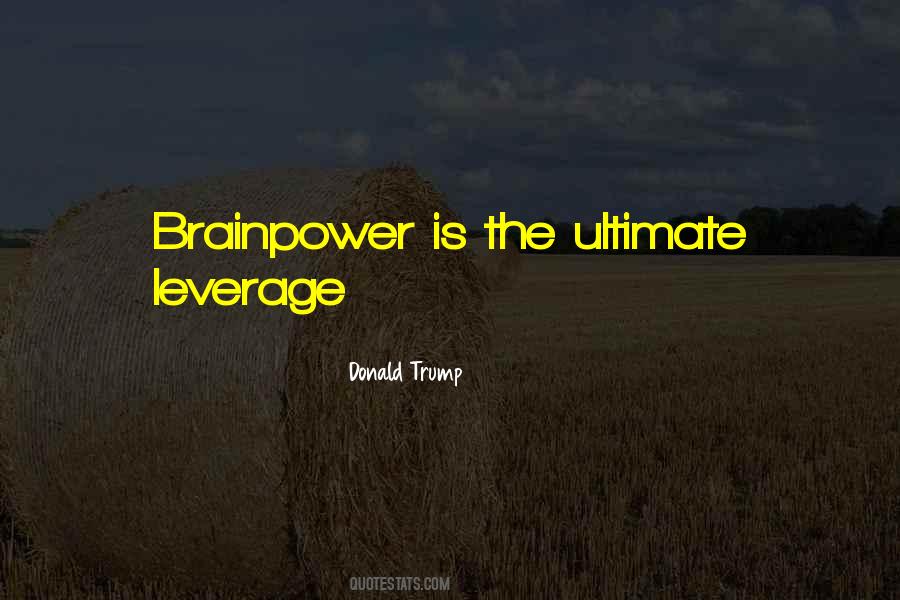 Brainpower Quotes #829619