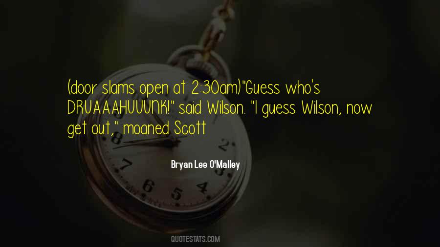 Quotes About Wilson #1325518