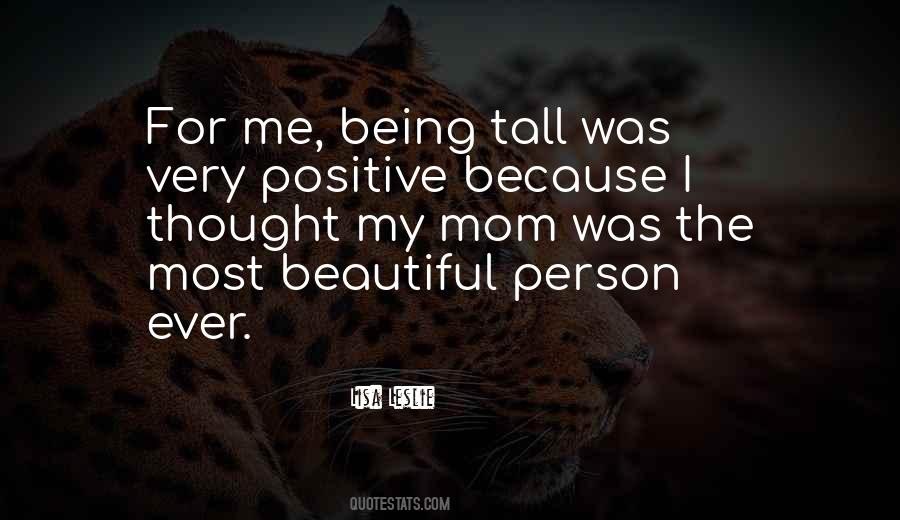 Quotes About Being Tall #1549683