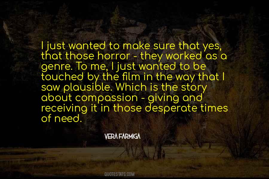 Quotes About The Horror Genre #1397598