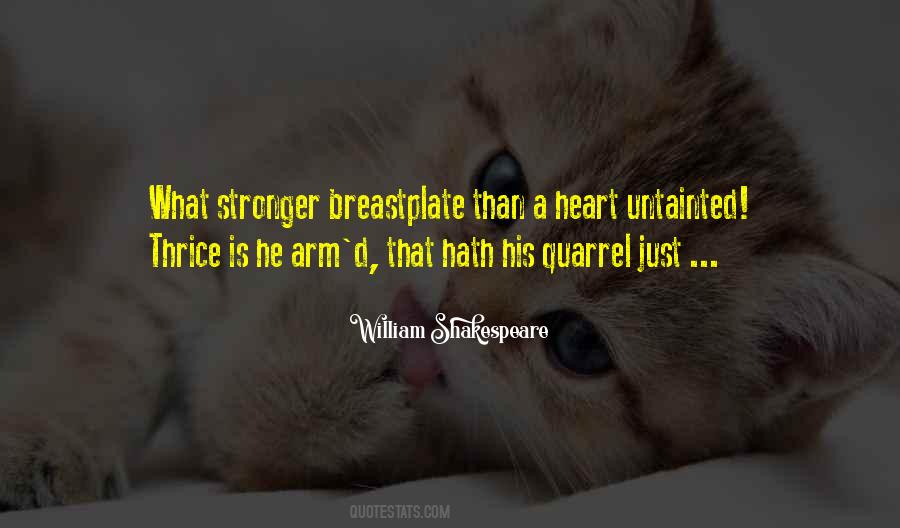 Breastplate Quotes #411687