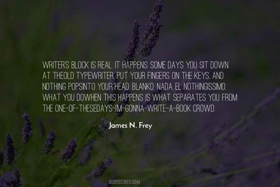 Quotes About Writing Block #1084195