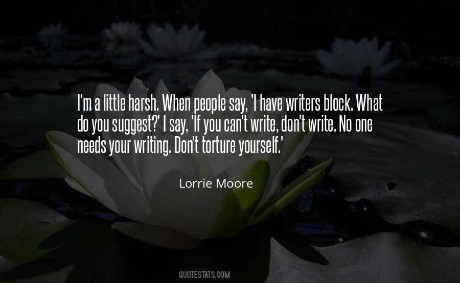 Quotes About Writing Block #352557