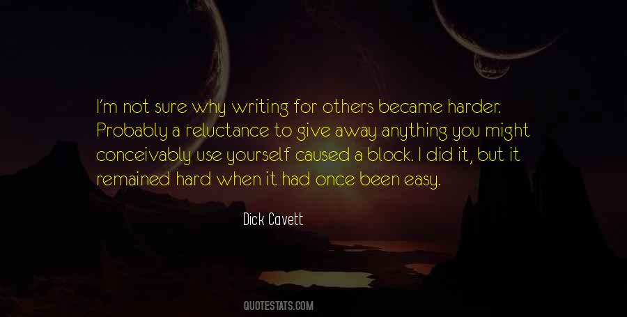 Quotes About Writing Block #747616