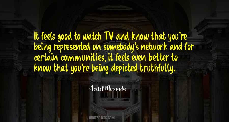 Quotes About Tvs #23671