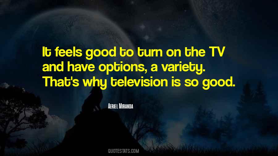Quotes About Tvs #78195