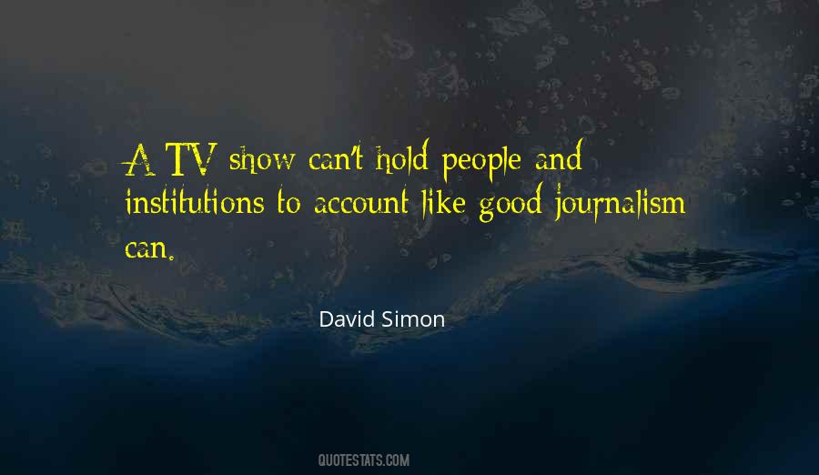 Quotes About Tvs #95291