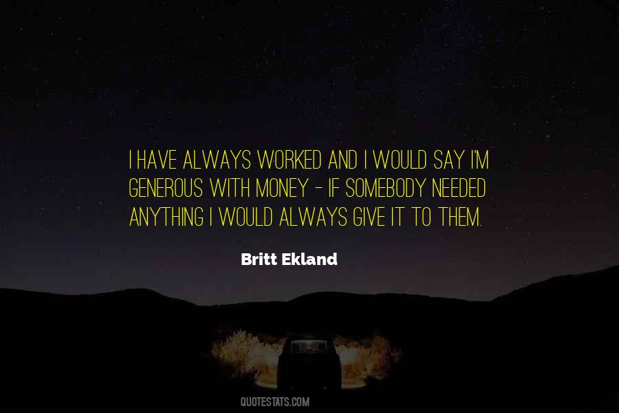 Britt Quotes #637662