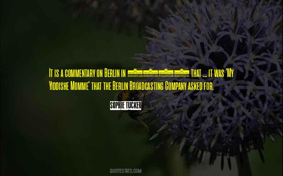 Broadcasting's Quotes #625037