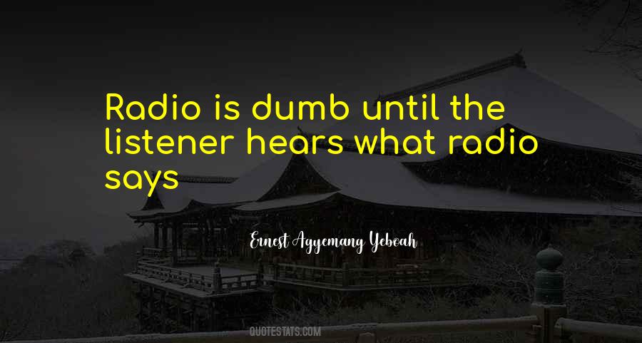 Broadcasting's Quotes #706929