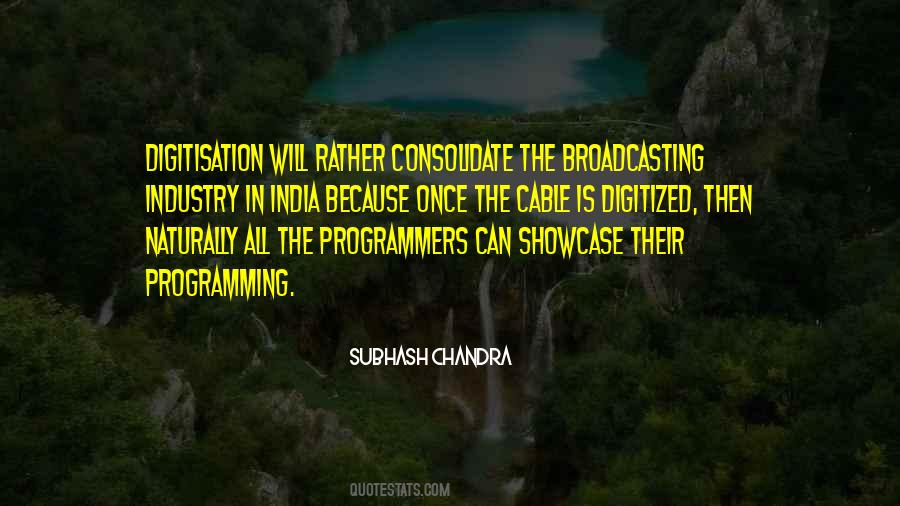 Broadcasting's Quotes #874177