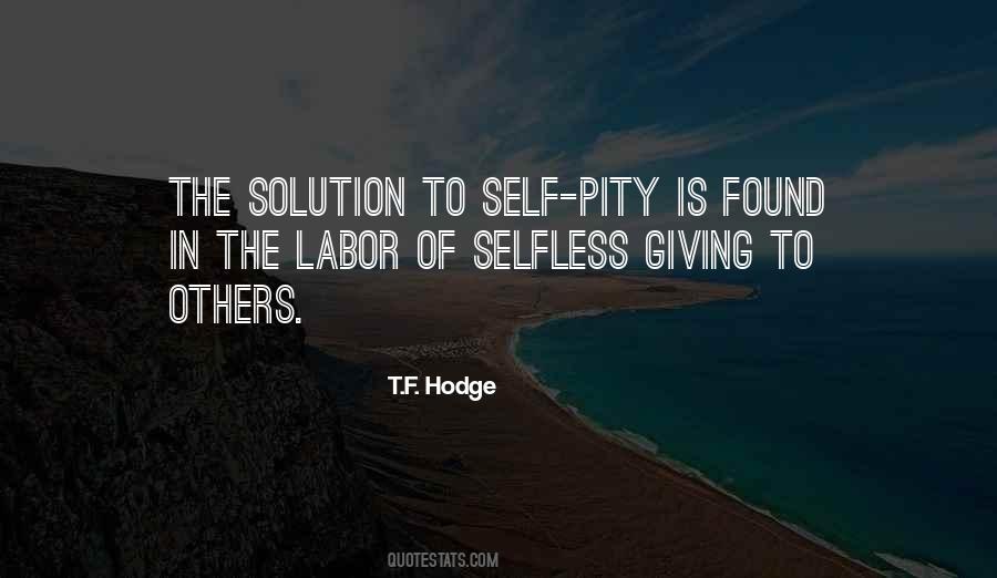 Quotes About Selfless Giving #1567272