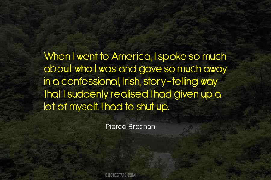 Brosnan Quotes #109044