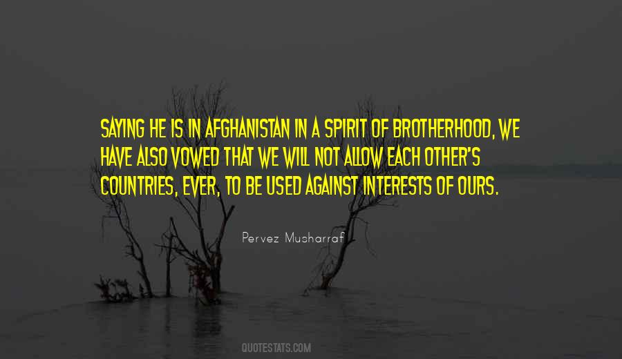 Brotherhood's Quotes #228338