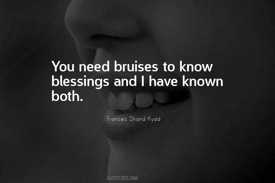 Bruises'n Quotes #54346