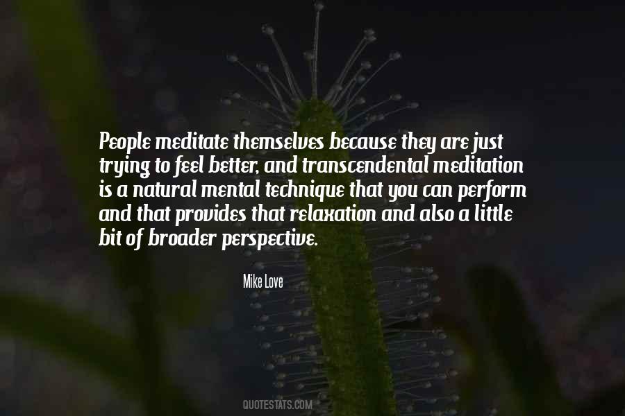 Quotes About Transcendental Meditation #1424601