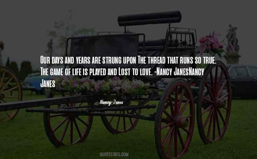 Quotes About Love Of The Game #603661