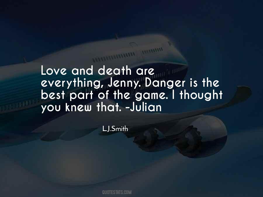 Quotes About Love Of The Game #83147