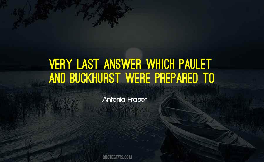 Buckhurst Quotes #213527