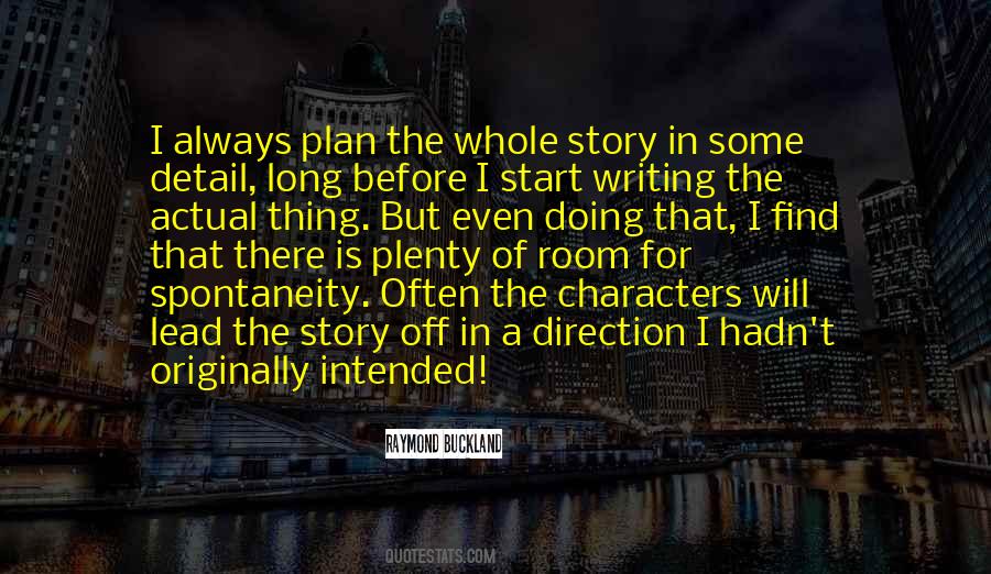Buckland Quotes #29374