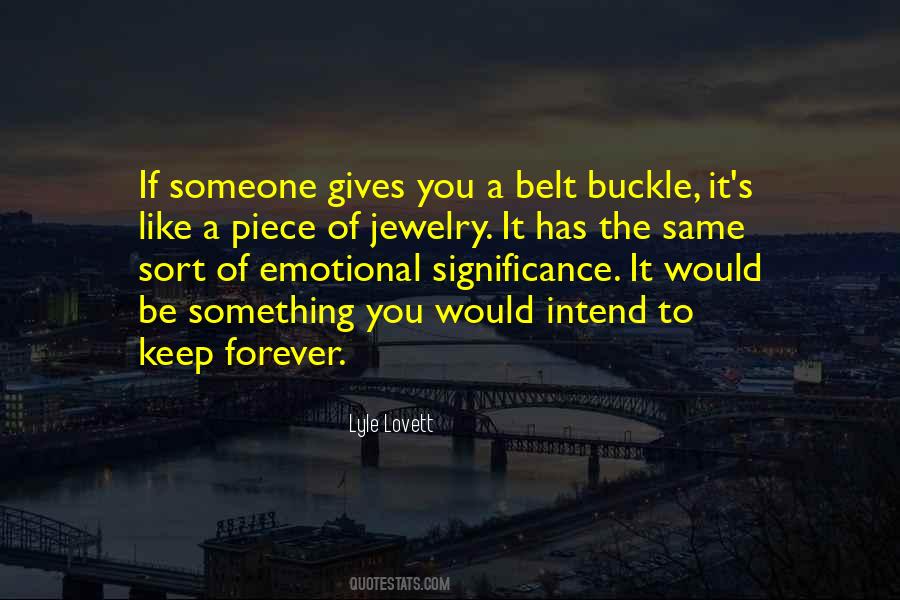 Buckle's Quotes #605598