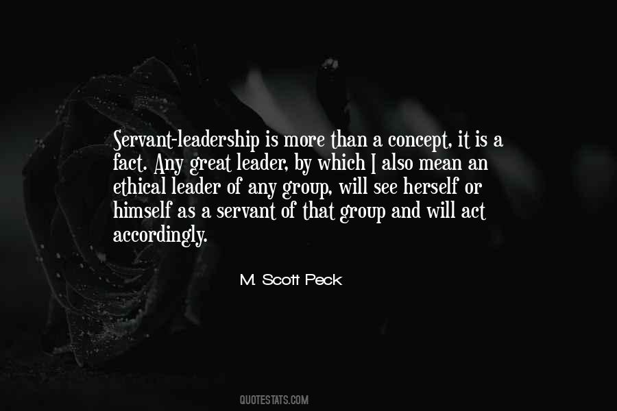 Quotes About Group Leadership #1376060
